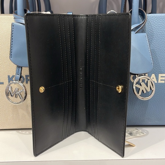 Michael Kors Reed Large Bifold Pebbled Leather Snap Wallet Card Case
Black
NWT - Picture 13 of 16